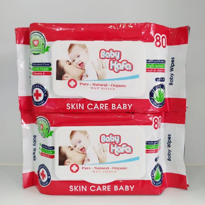 Khăn giấy ướt Baby Wipes 80gr - Bán lẽ giá sĩ