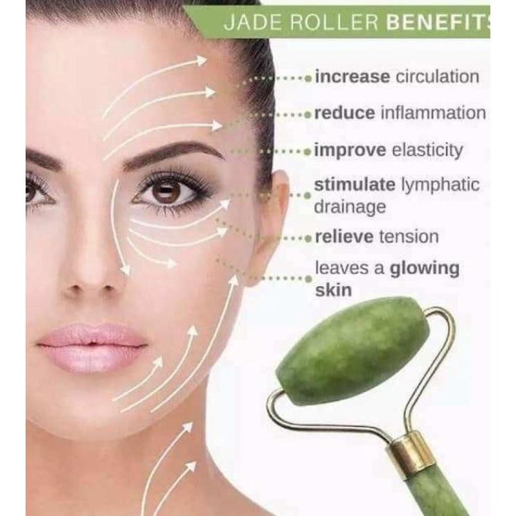 Lăn đá Massage da mặt