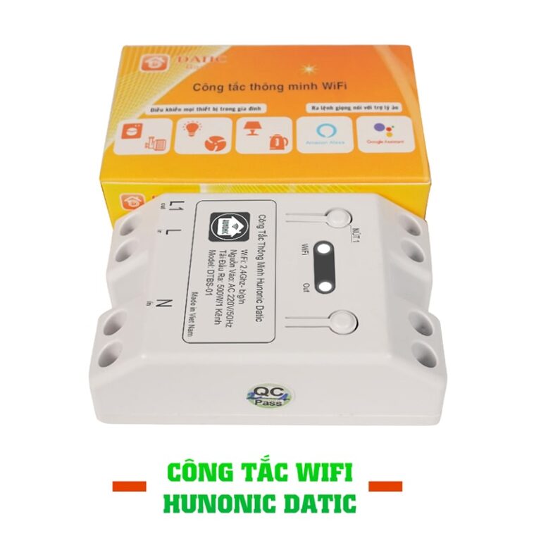 Công Tắc Thông Minh Hunonic Datic [Hàng Chính Hãng]