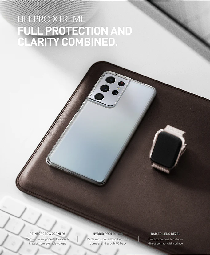 Ốp Lưng dành cho Galaxy S22 Plus UNIQ Hybrid Lifepro Xtreme-Hàng chính hãng