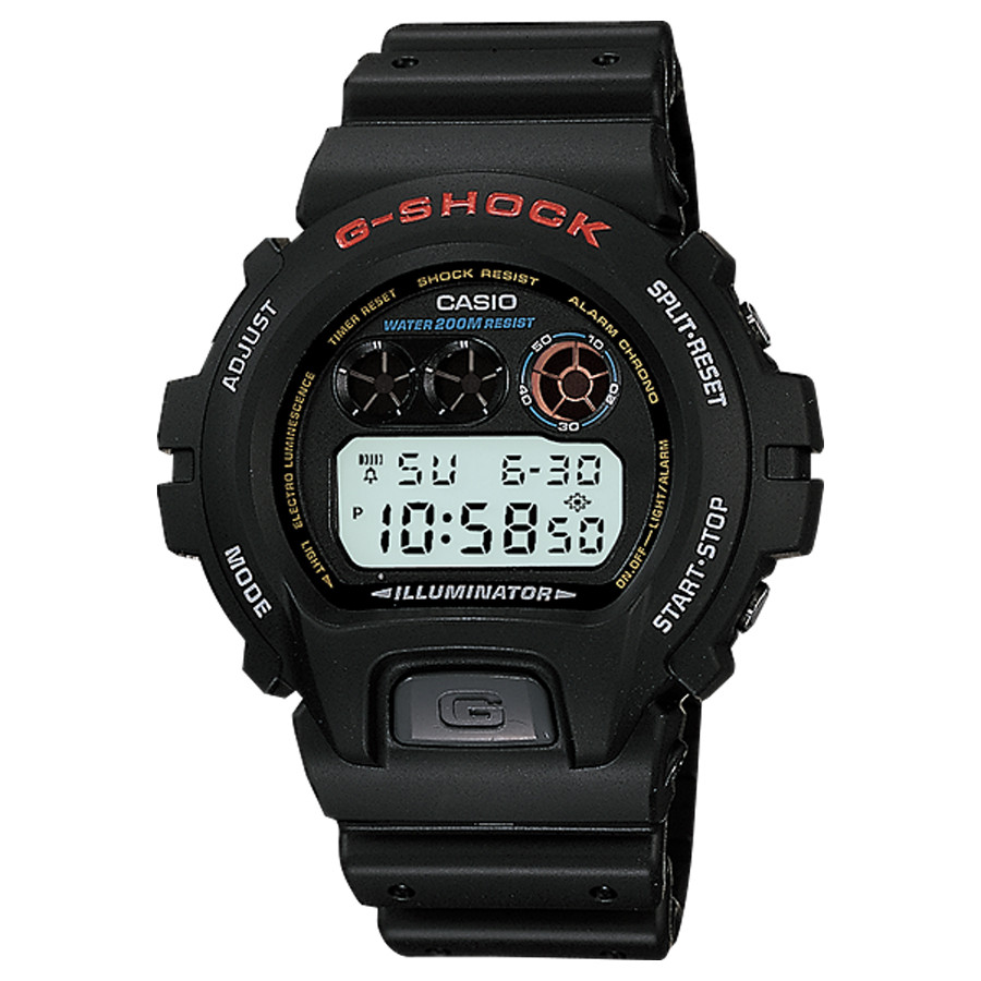 Đồng hồ nam dây nhựa Casio G-Shock chính hãng DW-6900-1VDR