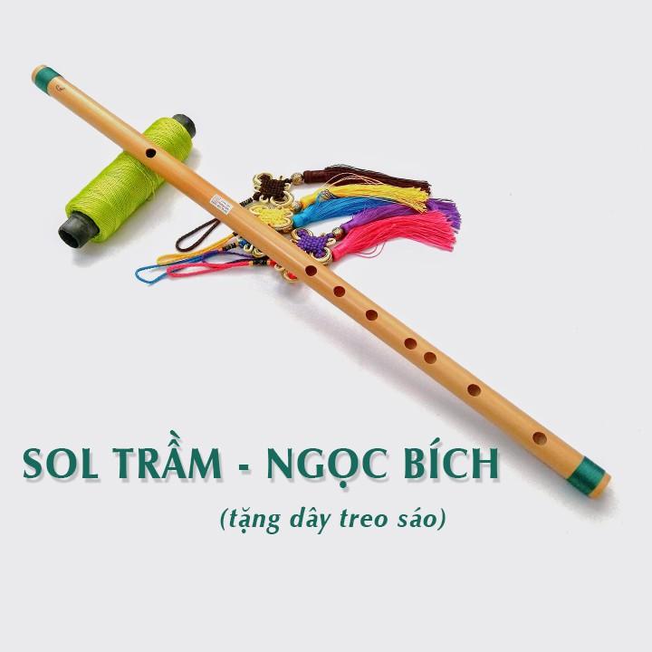 Sáo nứa SOL TRẦM G4 chuẩn âm HL10, chuẩn beat trên từng phím bấm cho người mới tập