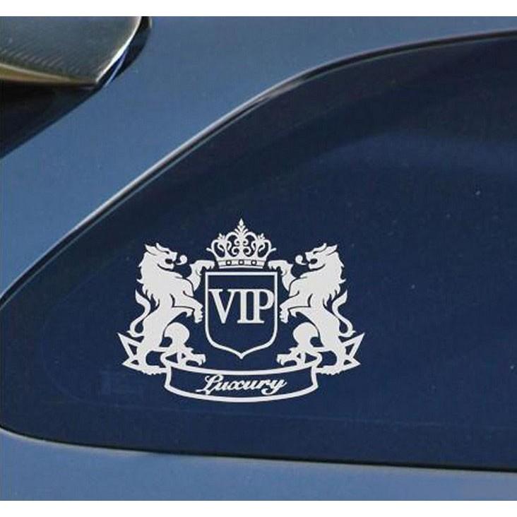 Tem Vip Sư Tử Dán Trang Trí Xe ô Tô MS-155