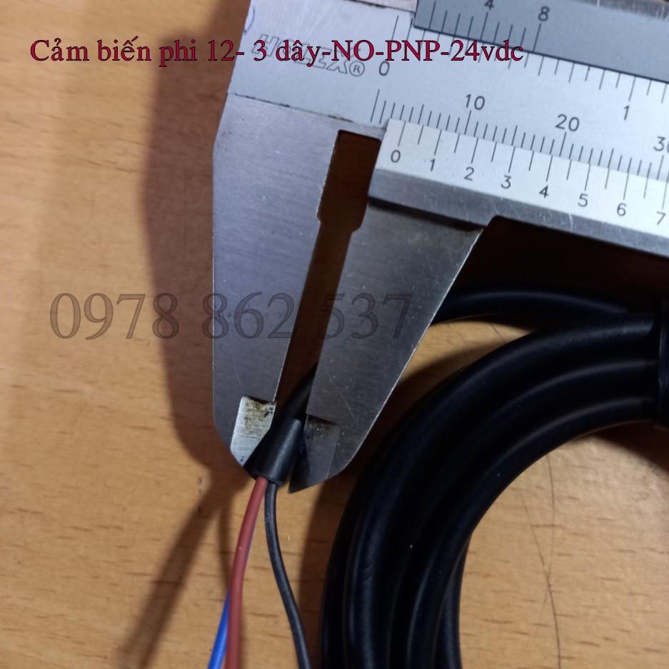 Cảm Biến Tiệm Cận phi 12 LJ12A3-4-Z/BY loại 3 dây-DC24V NO-PNP ( thường mở)