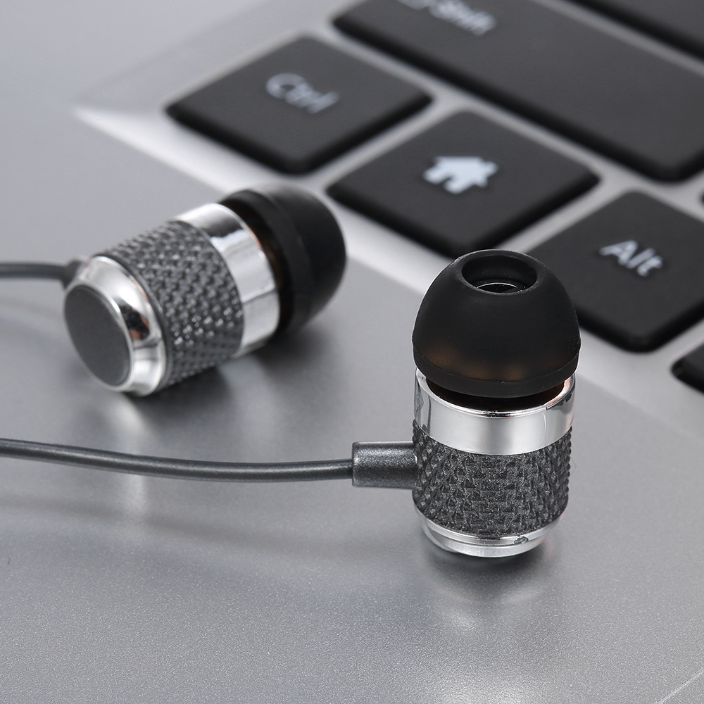 Tai Nghe Nhét Tai Có Dây 3.5mm Âm Thanh Nổi Nhạc Điện Thoại Thông Minh Có Micrô