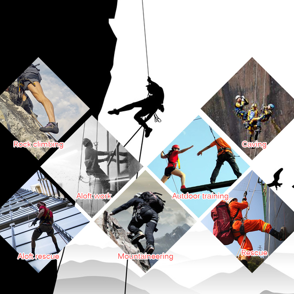 Dây đai phẳng nylon để leo núi