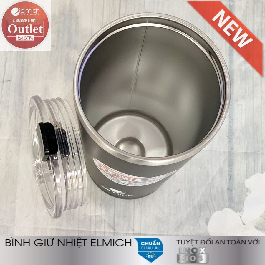 Bình Giữ Nhiệt ELMICH INOX 304 580ML EL3666 Hàng Chính Hãng