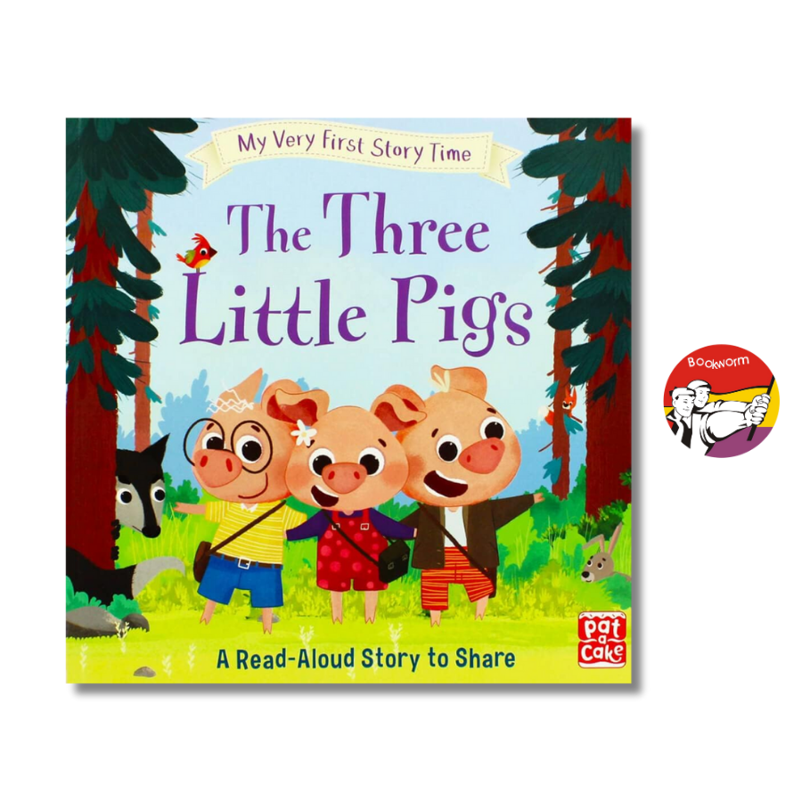 Sách - The Three Little Pigs: Fairy Tale by Ronne Randall - Children Picture book in English