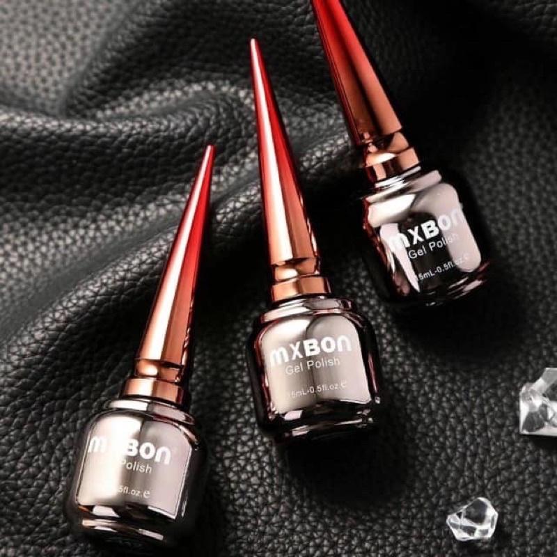 Sơn gel mxbon 6 màu tone đỏ quyến rũ, sơn gel đỏ mxbon