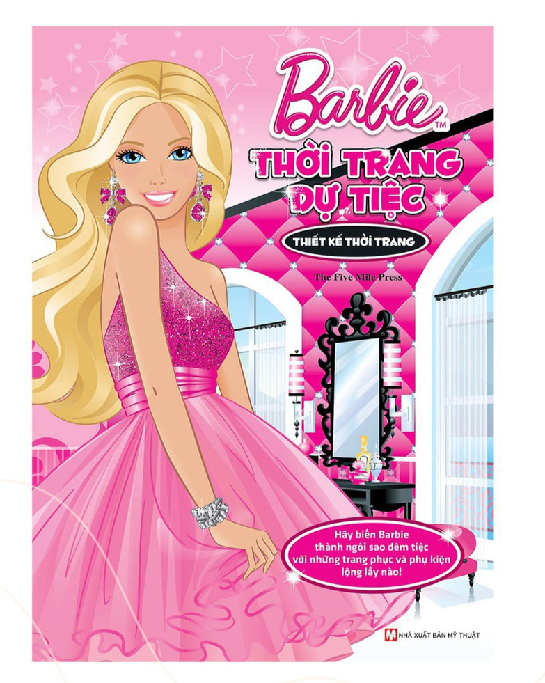 Bộ Sách Ghép Hình - Barbie Thủ Công Dựng Hình Thời Trang (10 Cuốn) - Bản Quyền