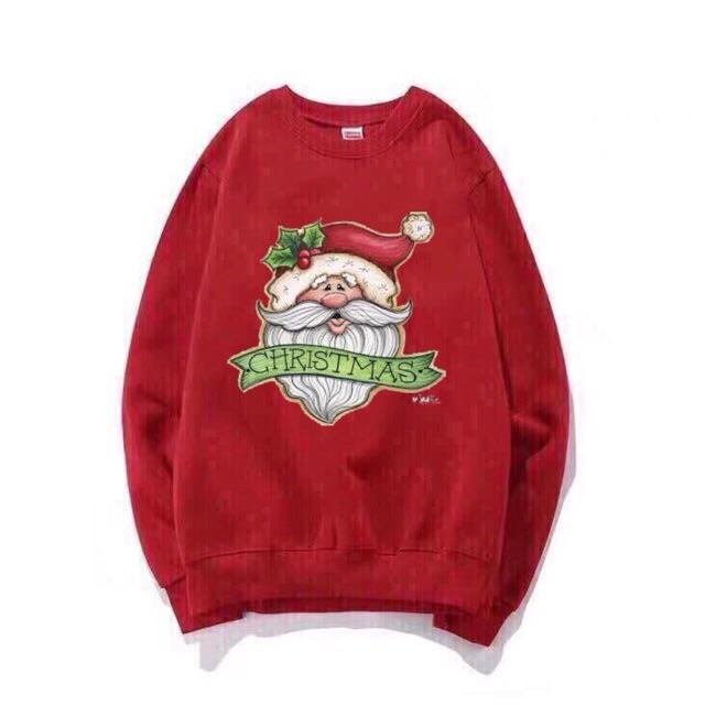 Áo nỉ sweater nam nữ ông già noel có bigsize