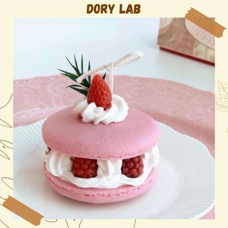 Nến Thơm Bánh Macaron Trái Cây Handmade - Dory Lab