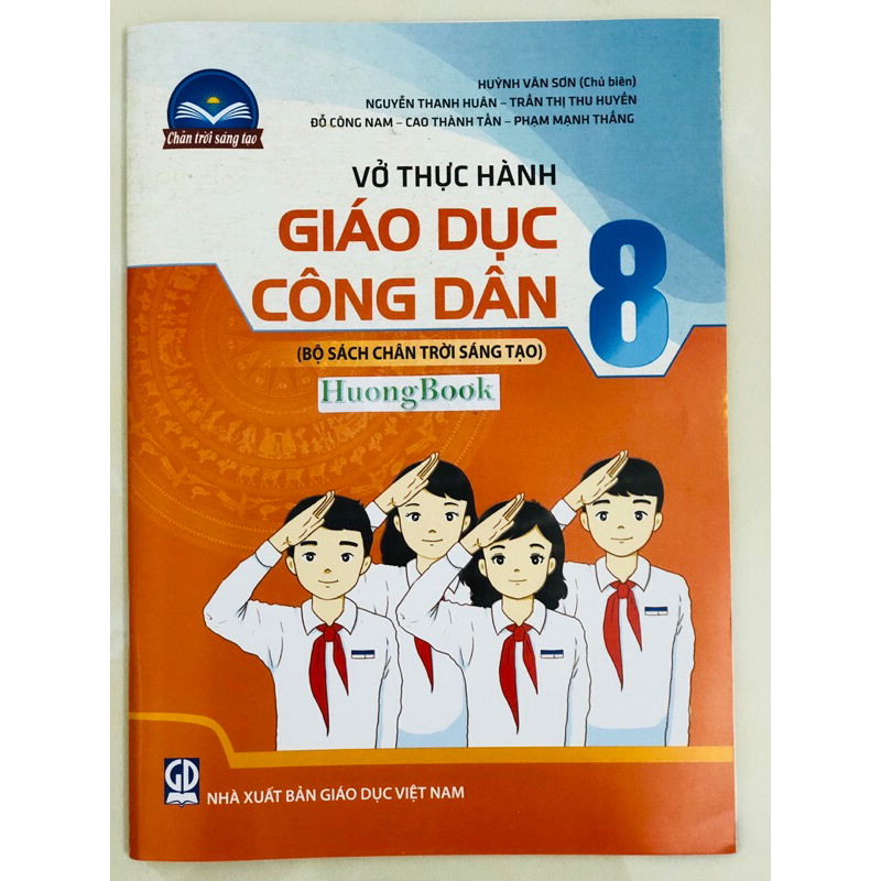 Sách - Vở thực hành Giáo dục công dân 8 (Bộ sách Chân trời sáng tạo)