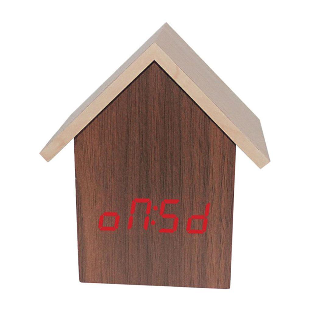 Korean Style Digital Clock Desk Electronic Alarm Timer Mantel Ornament Gift