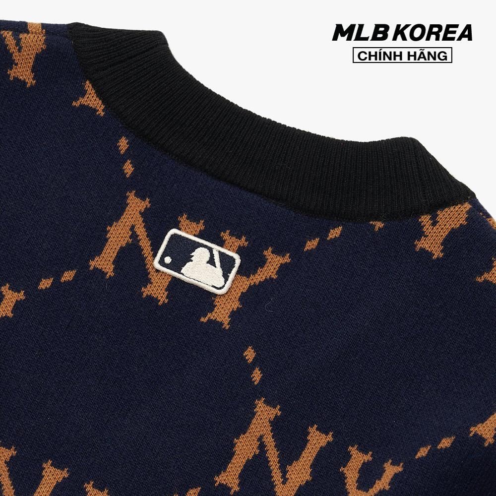 MLB - Áo khoác cardigan phom suông Dia Monogram All Over 3AKCM0224