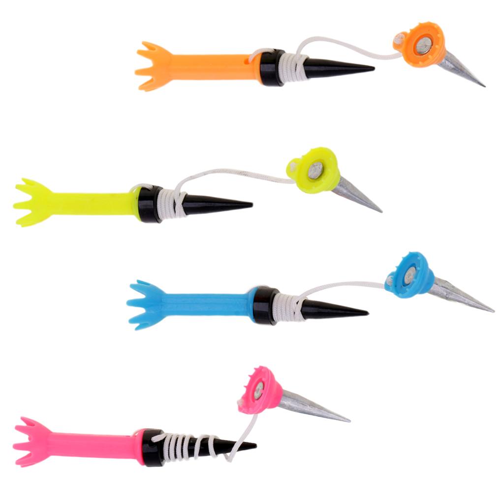4 Pieces Durable Golf Magnet Tee Magnetic Golf Tees