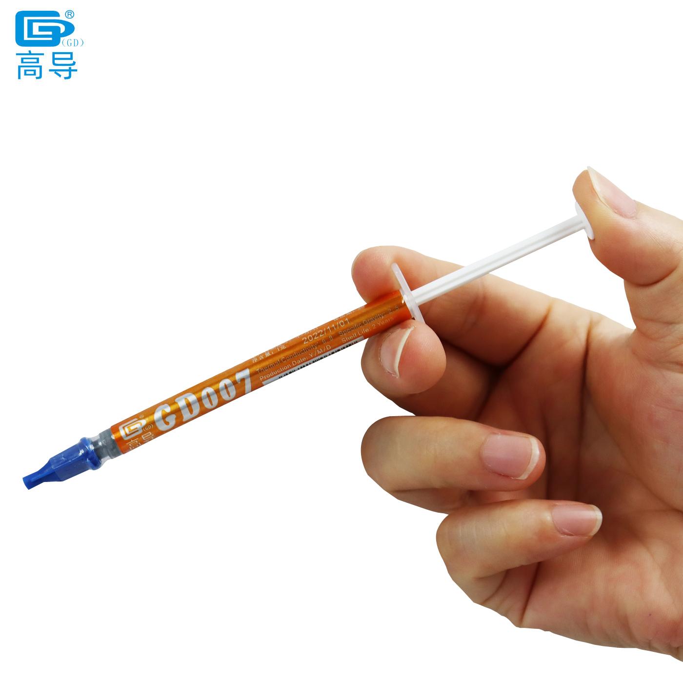 Trọng Lượng tịnh 1/3/7/15/30 Gram Xám GD007 Mỡ Dẫn Nhiệt Dán Hợp Chất Tản Nhiệt Thạch Cao cho CPU GPU LED SSY BR BA