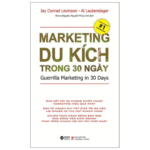 Marketing Du Kích Trong 30 Ngày Tái Bản 2020