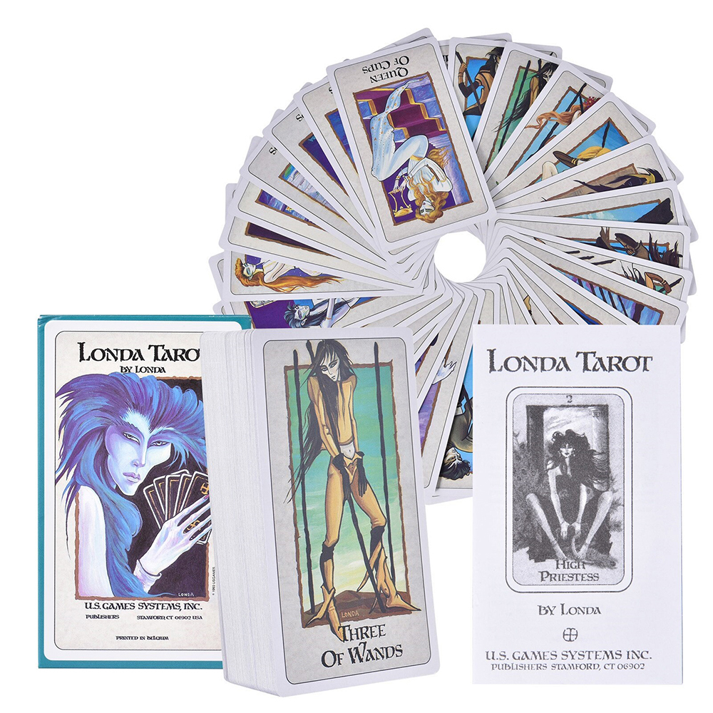 Bài Tarot Tặng Đá Đẹp Londa 78 Lá Bài Size Gốc Tặng Đá Thanh Tẩy