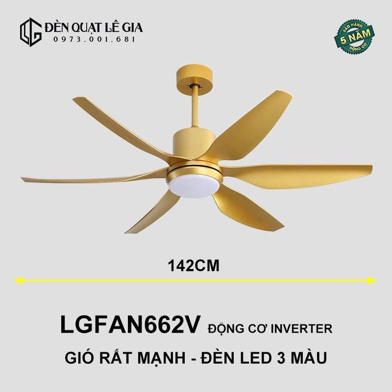 Quạt Trần DC LGFAN662B | Quạt Trần Gió Mạnh