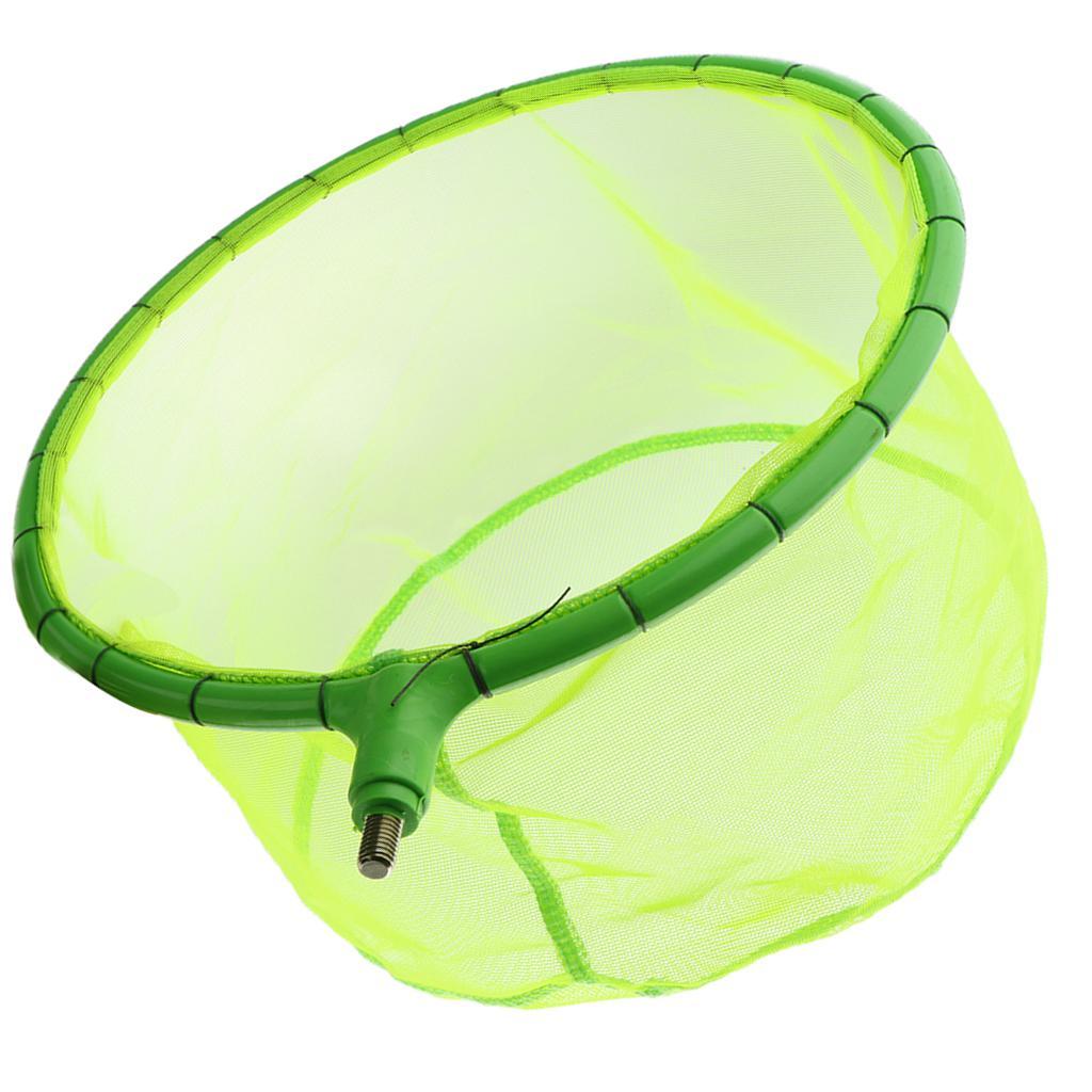 Fishing Landing Net Head Catch Release Tool Mesh Hole Folding Dip Net Fishing Equipment - 4 Size Available
