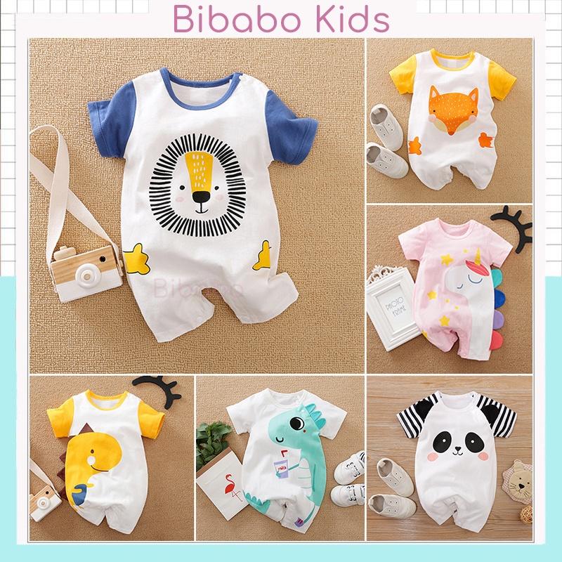 Body đùi bé trai body đùi bé gái vải Cotton mịn mẫu quần áo trẻ em sơ sinh kiểu dáng bodysuit cho bé hình thú ngộ nghĩnh