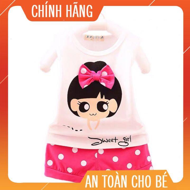 Đồ bộ xinh Bé Gái ️️ từ 1 ̂̉ đ̂́ 5 ̂̉,May gia công tận xưởng,An toàn cho bé,thoải mái,vui chơi