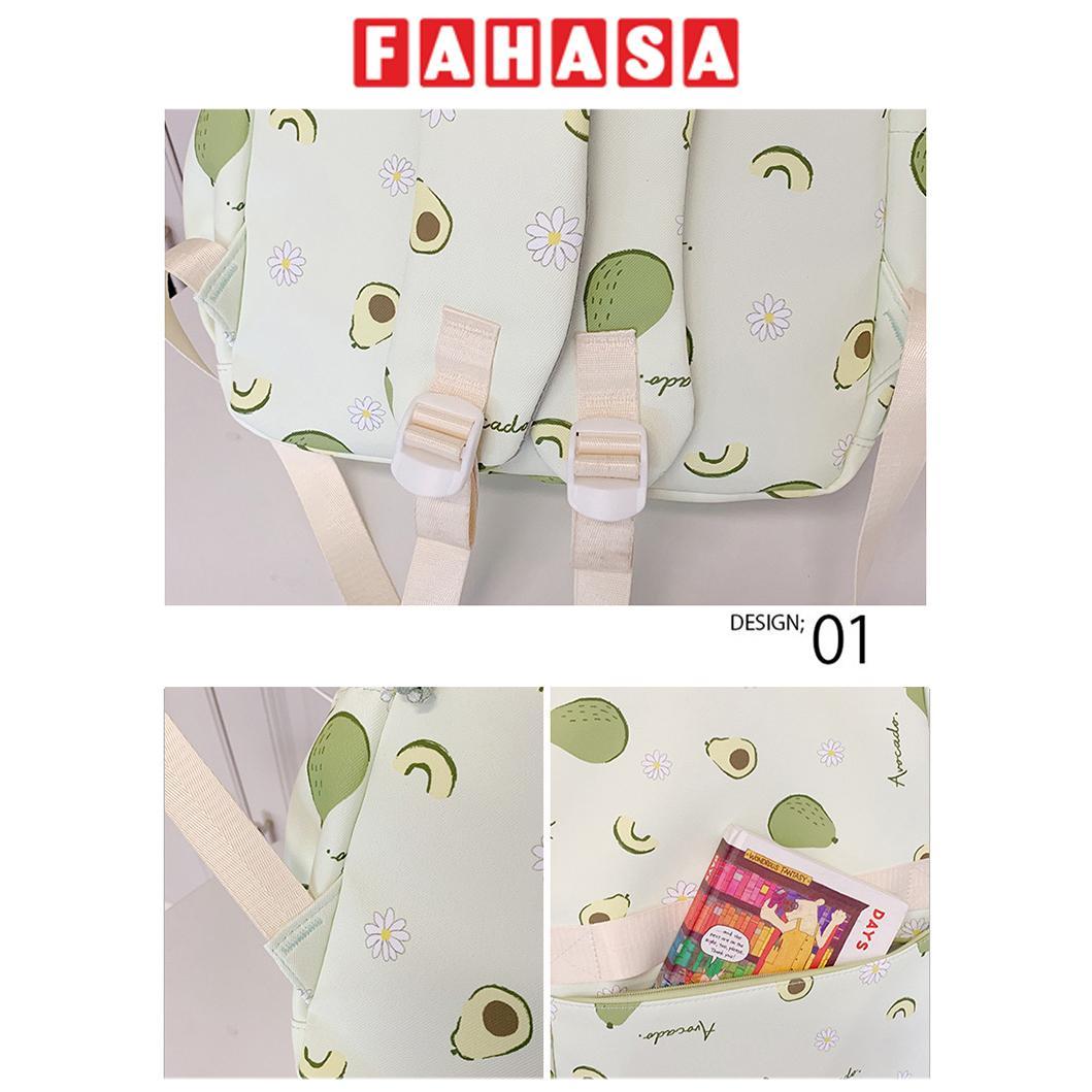 Ba Lô Thời Trang Hình Quả Bơ - Omaska 1968#