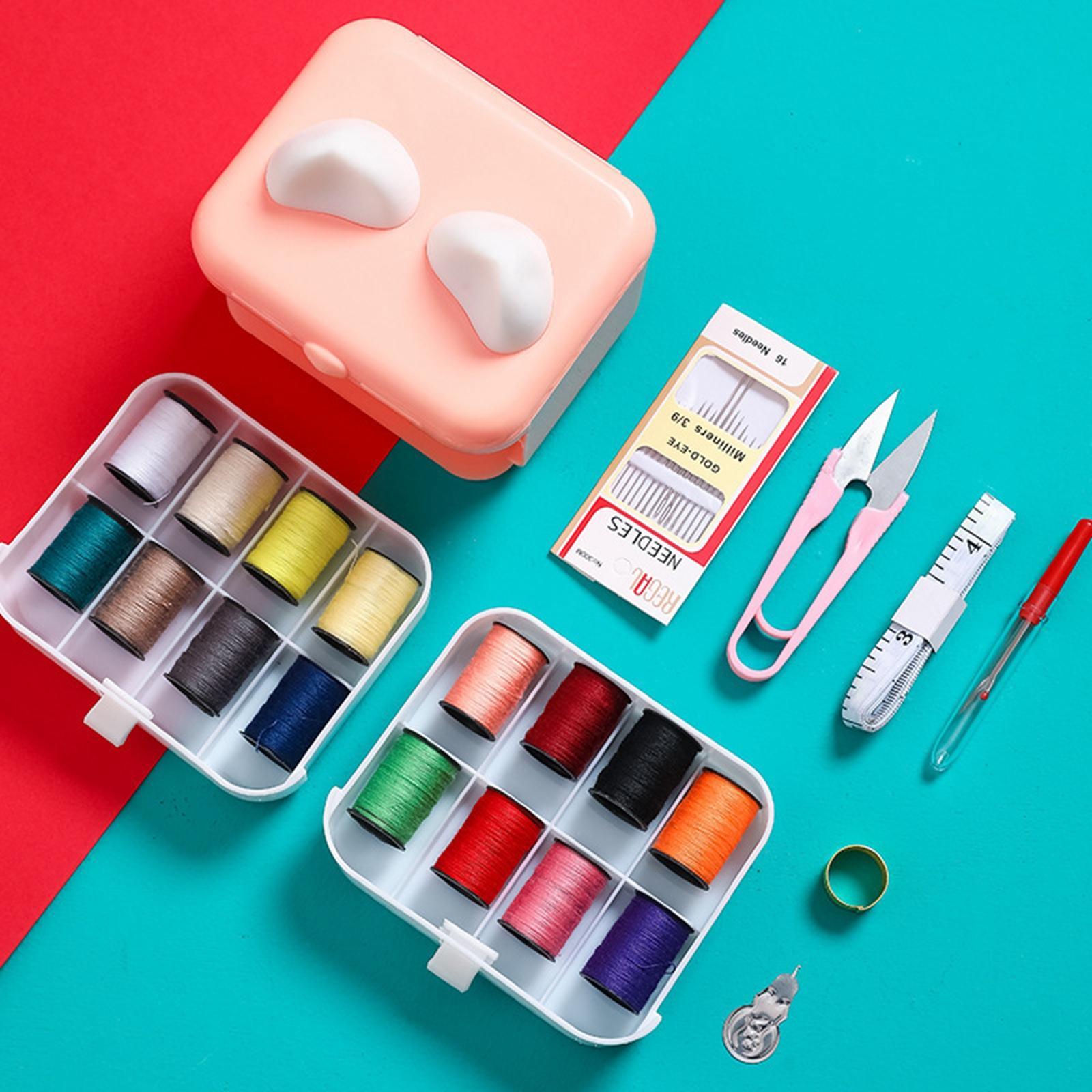 Compact Sewing Box Set Organizer Embroidery Sewing Supplies