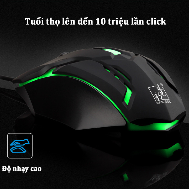 Chuột chuyên dụng cho game thủ quang Led có dây K2