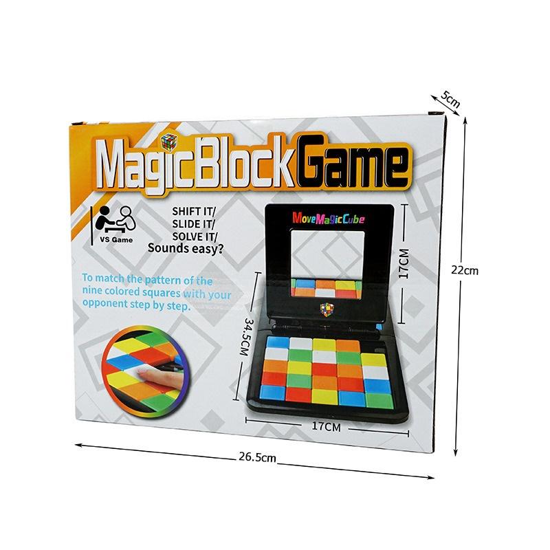 Đồ chơi cho bé RUBIK đối kháng - RUBIK Magic Block Game Đồ chơi trẻ em thông minh 4 chủ đề