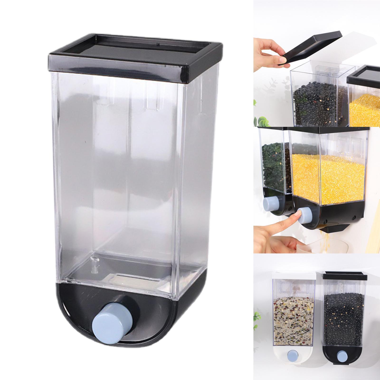 Cereal Dispenser Keep Fresh Food Dispensers for Kitchen Grain Dry Beans