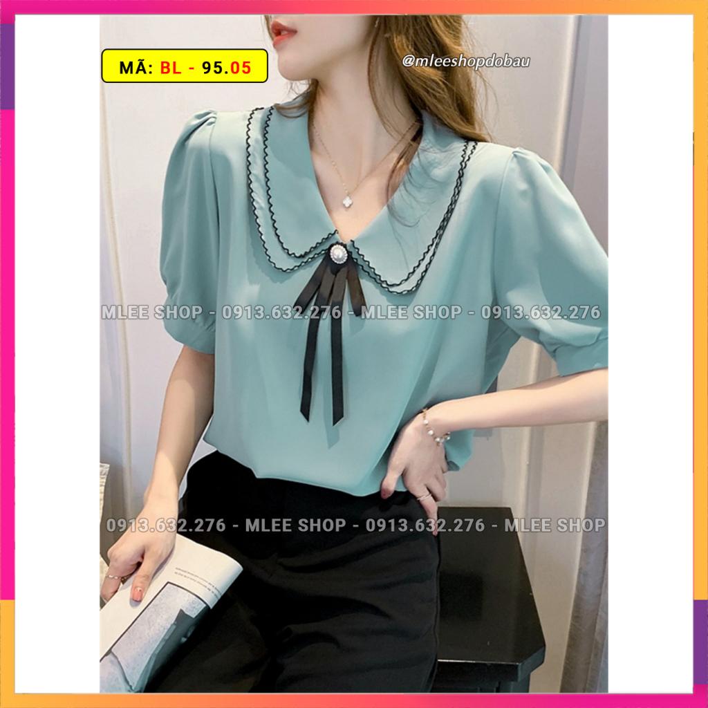 Áo bigsize bầu đẹp, áo bầu công sở form to, MLEE SHOP ĐỒ BẦU