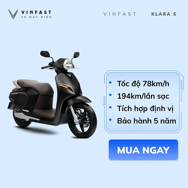 Xe máy điện VinFast Klara S