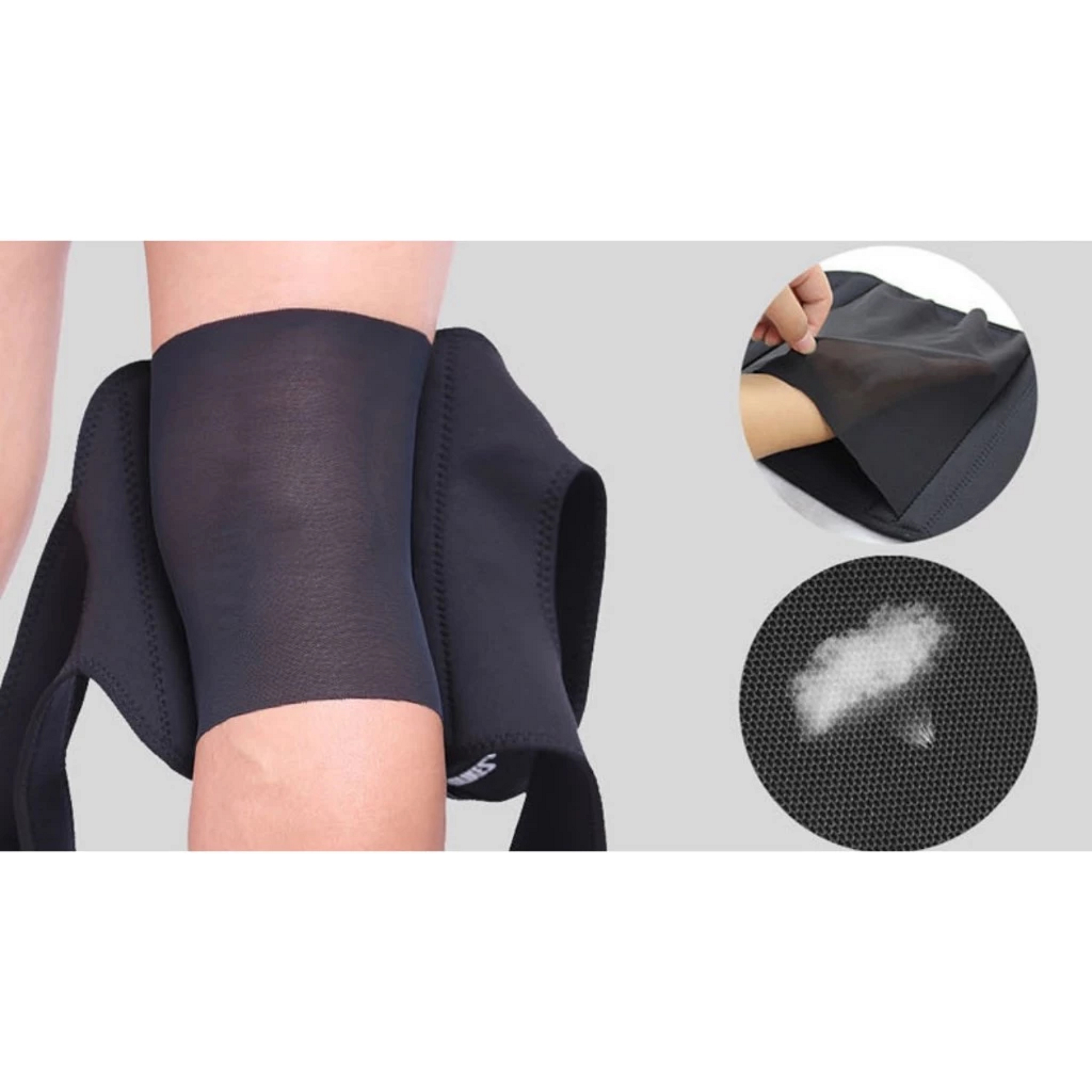 Đai quấn bảo vệ đầu gối thể thao AOLIKES A-7913 thoáng khí four spring sport knee support