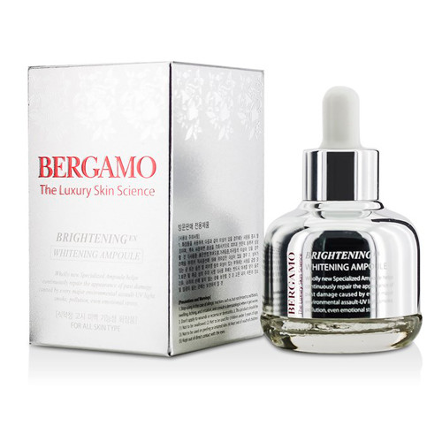 SERUM DƯỠNG TRẮNG HỒNG DA BERGAMO BRIGHTENING EX WHITENING 30ML TẶNG 2 MẶT NẠ JANT BLANC