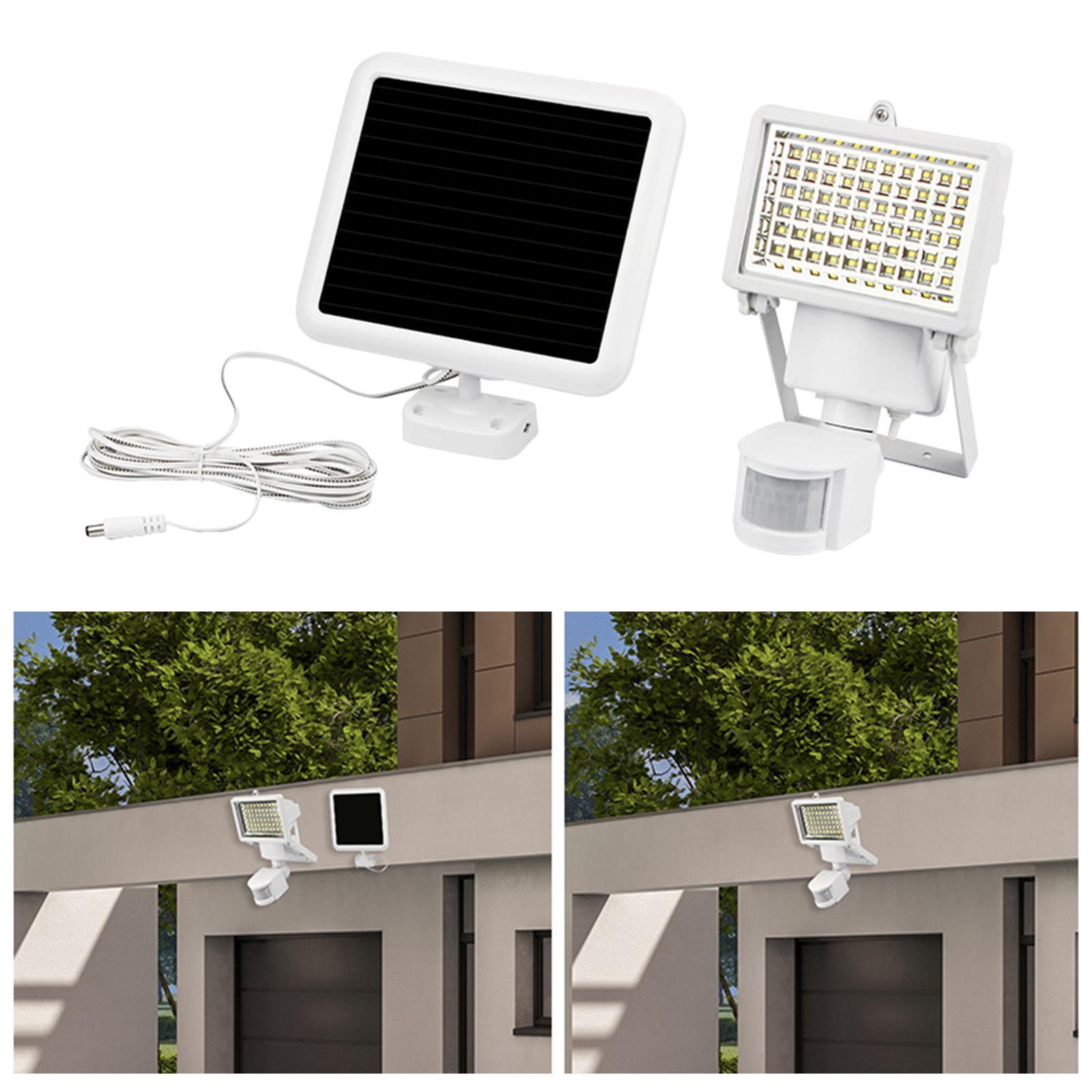 Solar Street Light Waterproof Wall Lights Spotlights for Yard Patio Driveway
