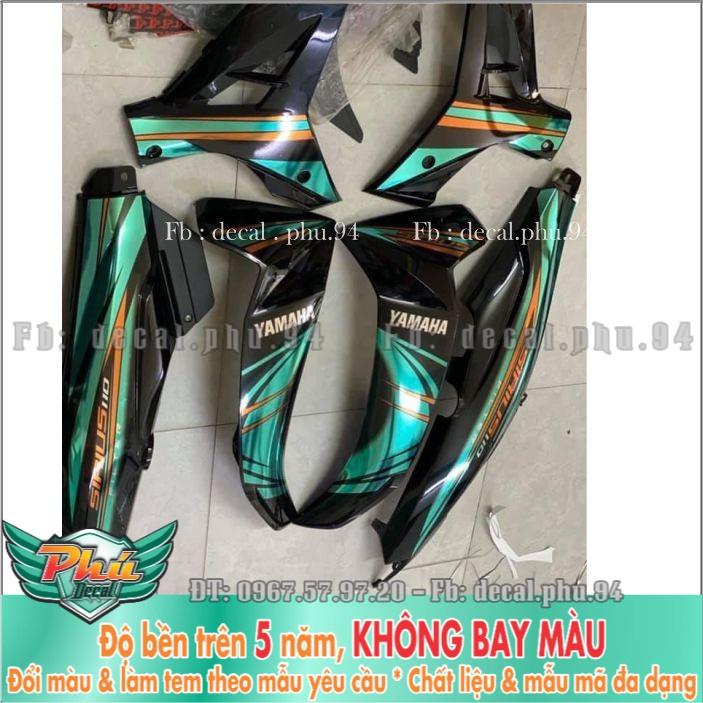 Tem rời Sirius Xanh đen Crom