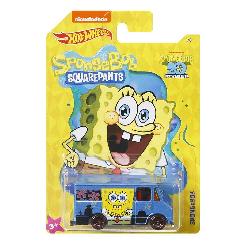 Siêu Xe Hot Wheels Chủ Đề Spongebob Combat Medic GBB37/GDG83