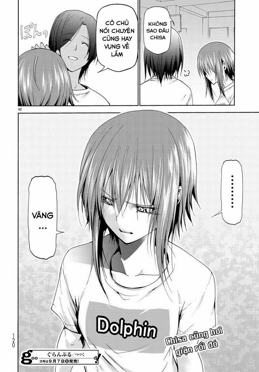 cô gái thích lặn - grand blue chapter 55 41
