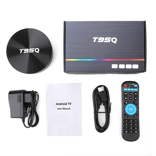 Android 9.0 tivi box T95Q 4GB RAM 32GB ROM Amlogic S905 x2 5GHz wifi Hỗ trợ Bluetooth 4K