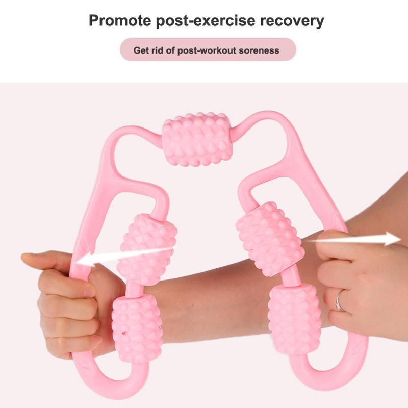 Chân Váy Đẹp Mới 5 Bánh Xe Stovepipe Máy Mát Xa Massage Chân Mỏng Bê Chân Kẹp Thể Dục Thiết Bị Cơ Relaxer