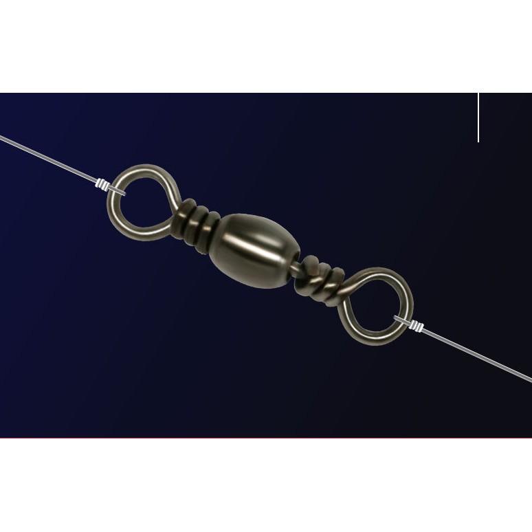 Khóa link câu cá hình số 8, đầu nối , chống xoắn phụ kiện câu cá