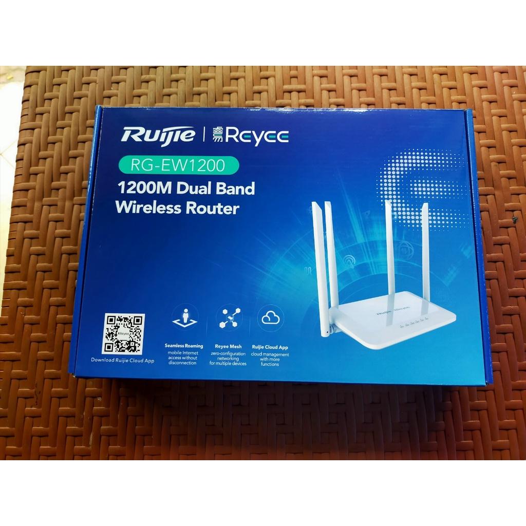 Bộ phát WiFi Ruijie RG-EW1200G PRO,Dual-band AC1300 và RG-WE1200, Dual band AC1200