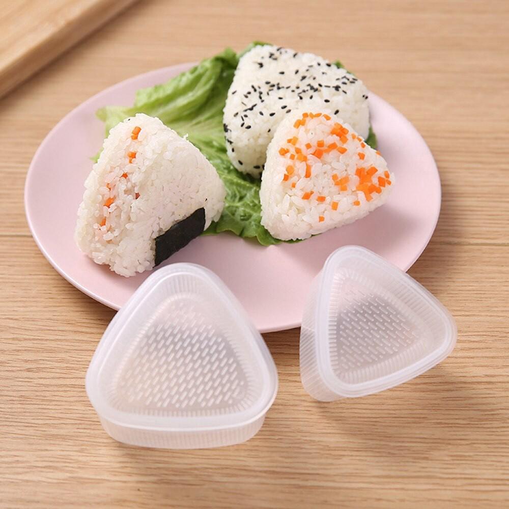 Khuôn Cơm Nắm Bento Khuôn Ép Cơm Sushi Onigiri Kiểu Nhật cho bé ăn dặm