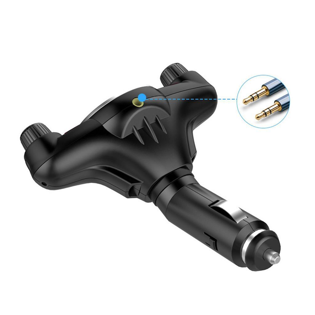 In-car Bluetooth Adapter MP3 Player Handsfree Push-button 5V