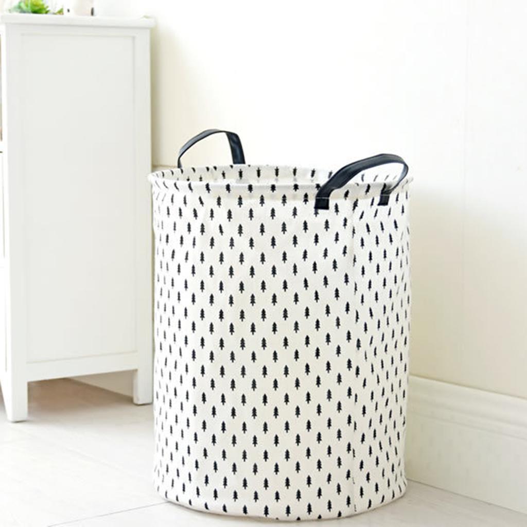 Foldable Storage Basket Toy Clothes Buckets Laundry Hamper Makeup Box