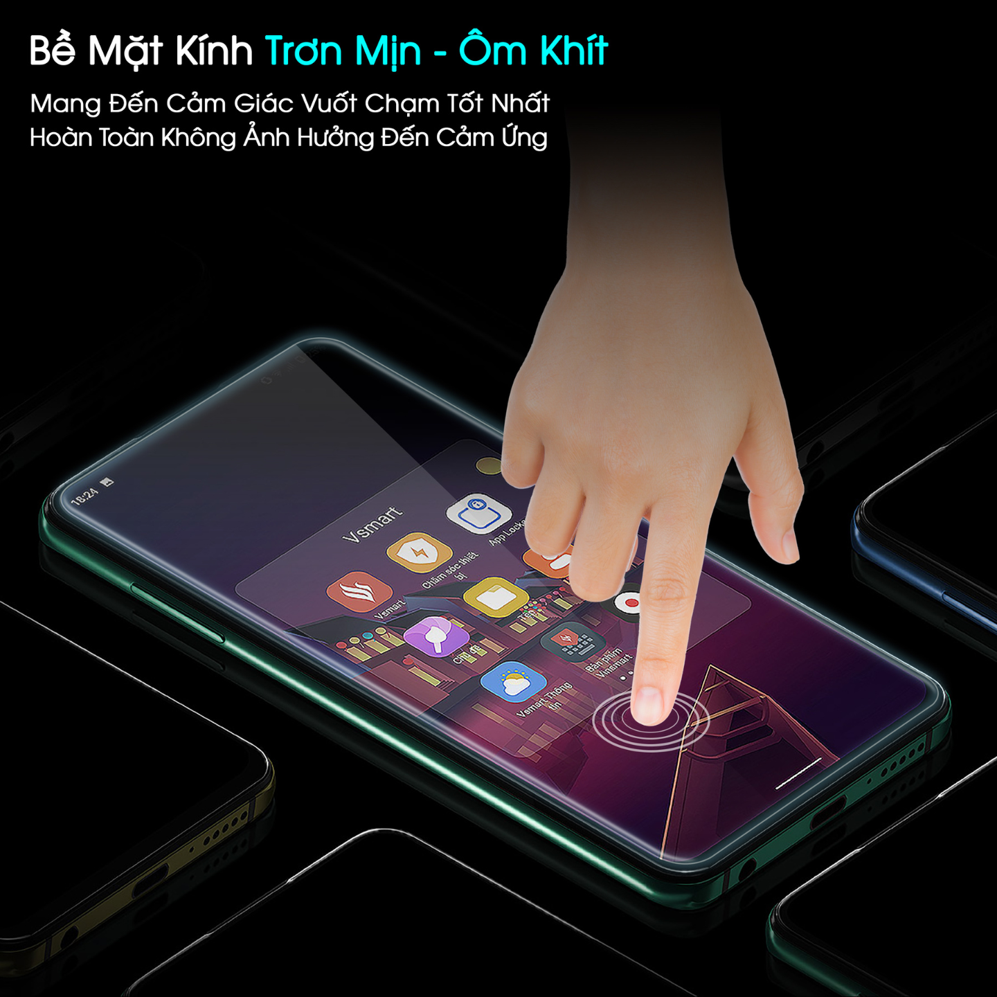 Cường Lực Gor Dành Cho iPhone 15 Pro Max / iPhone 15 Pro / iPhone 15 Plus / iPhone 15, Combo 2 miếng, không viền đen - HÀNG CHÍNH HÃNG