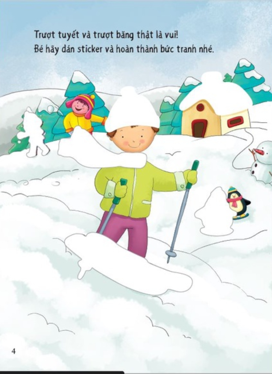 Sticker Chuẩn Bị Trang Phục Các Mùa - Seasons