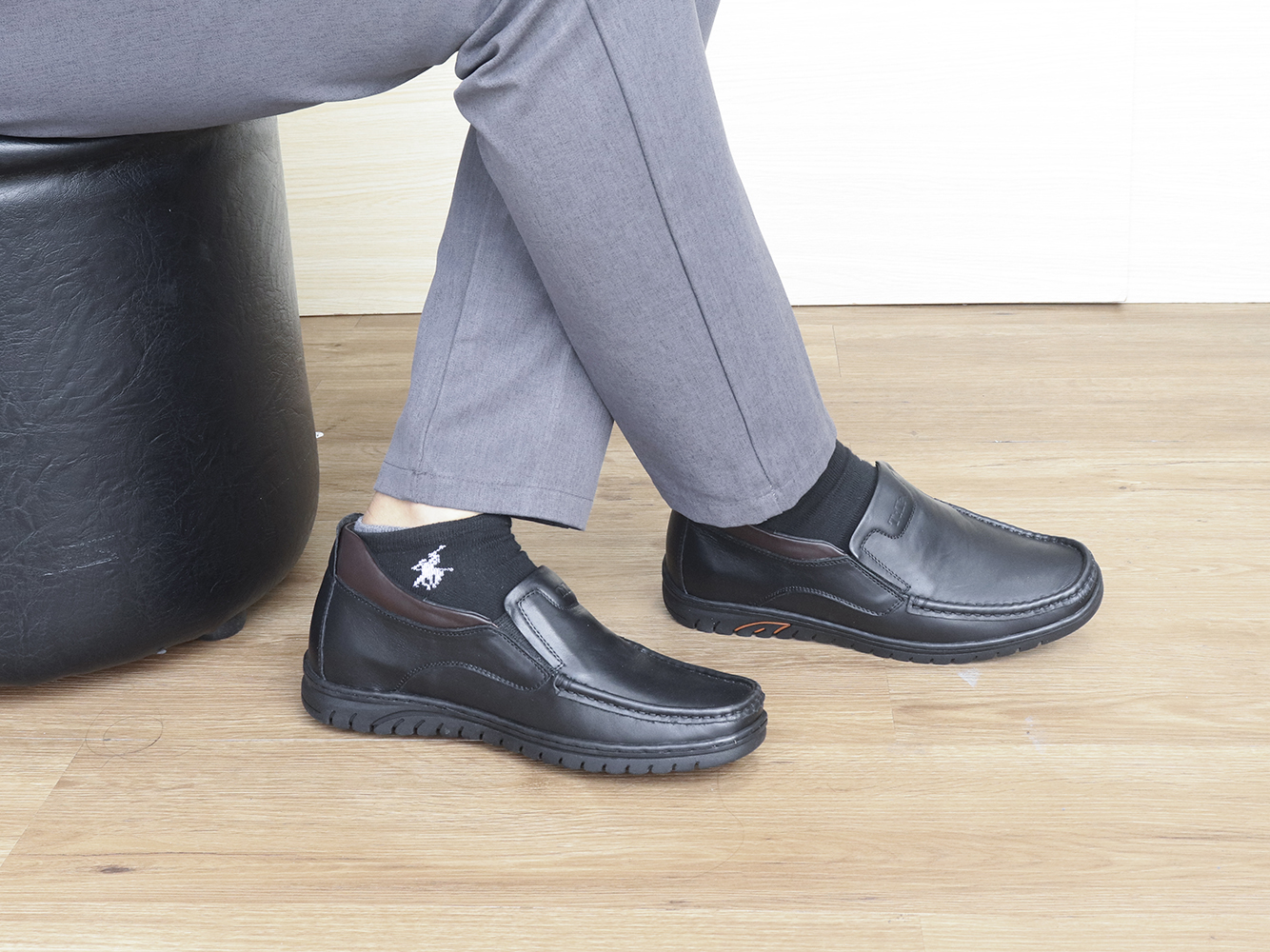 GIÀY TĂNG CHIỀU CAO GIÀY CAO DÀNH CHO NAM GIỚI T&TRA S1071 MỌI TRƠN - CAO 5CM GIÀY ĐỘN NAM CAO VƯỢT TRỘI
